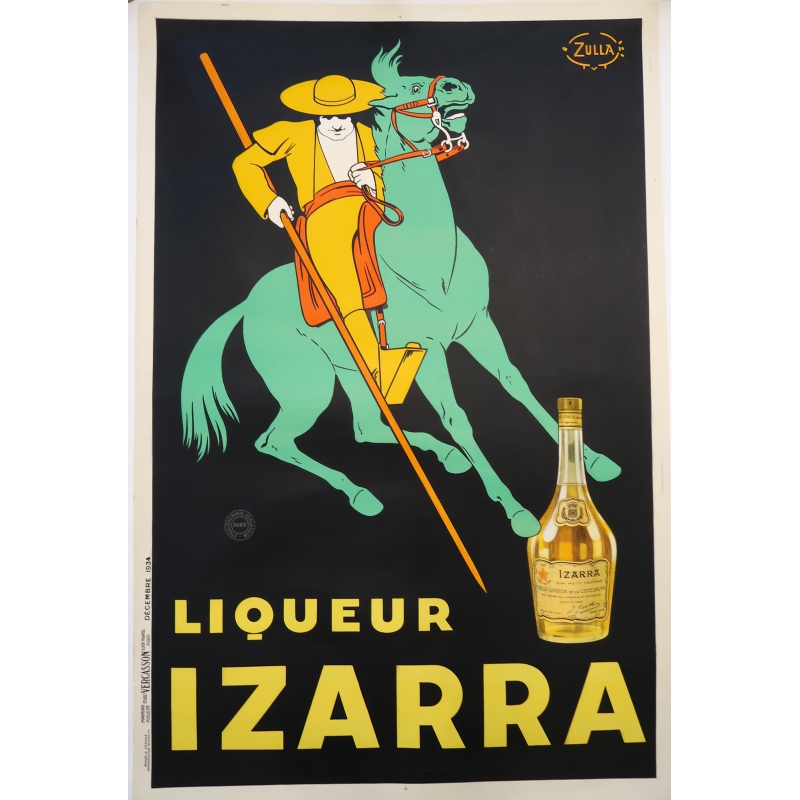 Beautiful vintage-style poster from St. Germain elderflower