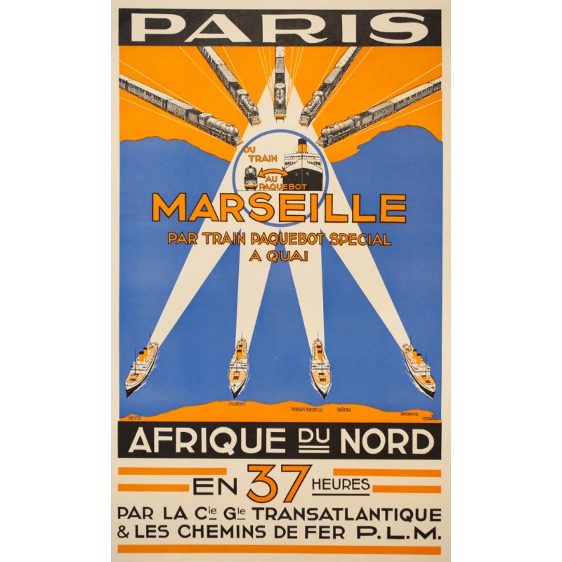 Affiche France, Marseille – FERE