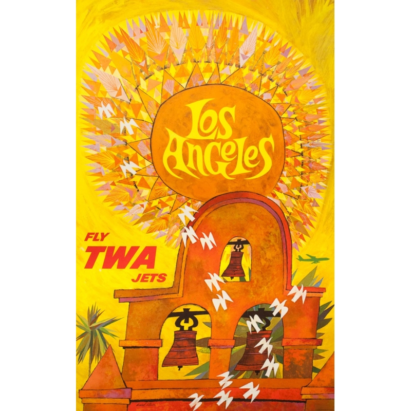 Vintage Los Angeles Travel Poster - VINTAGE POSTER