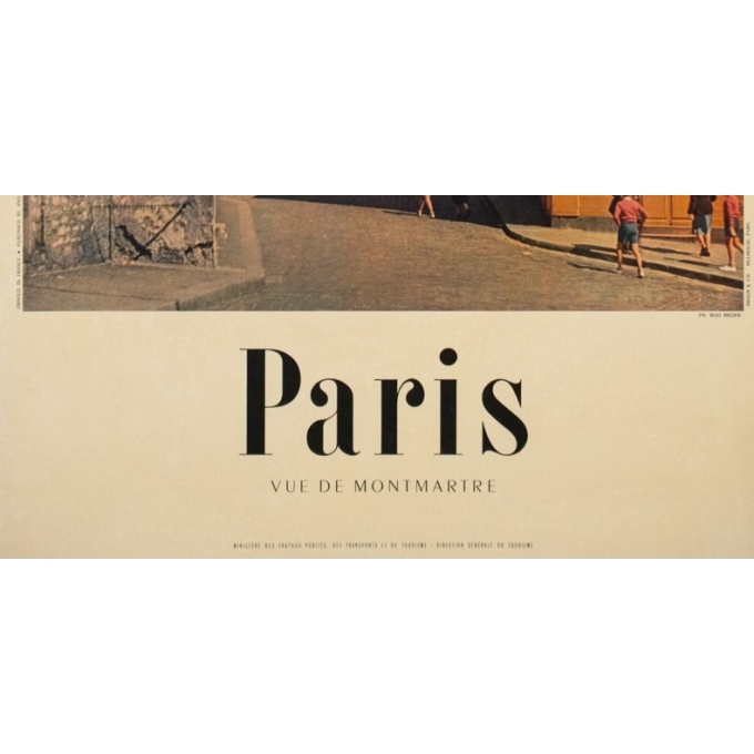 Affiche Paris - Montmartre