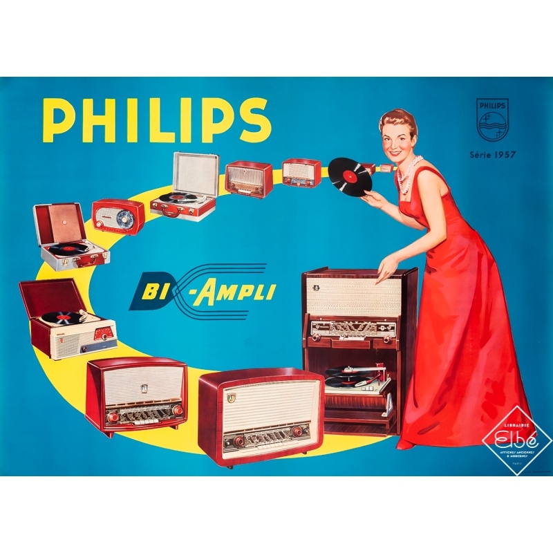 Pubblicita' Philips L'Aspirapolvere Vintage Advertising Werbung 1985 (R6)