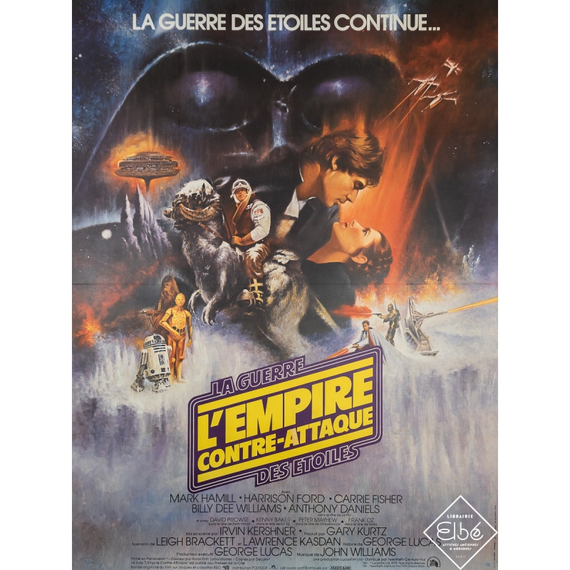 heroïne Odysseus schoolbord Vintage poster Star Wars - the Empire Strikes Back 1981